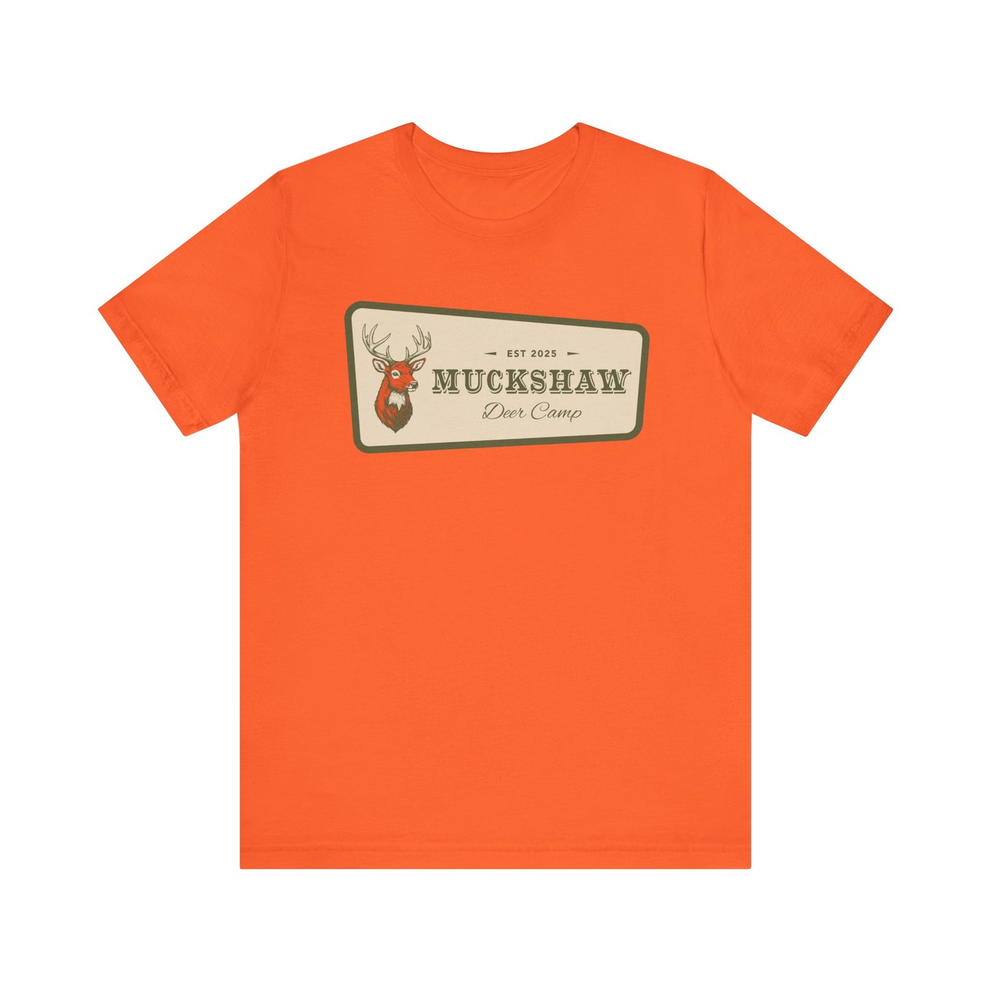 NEW! Muckshaw Deer Camp Retro Tee | Unisex Hunting Shirt, Outdoor Apparel, Gift for Hunters, Rustic Camp Tee, Casual Wear