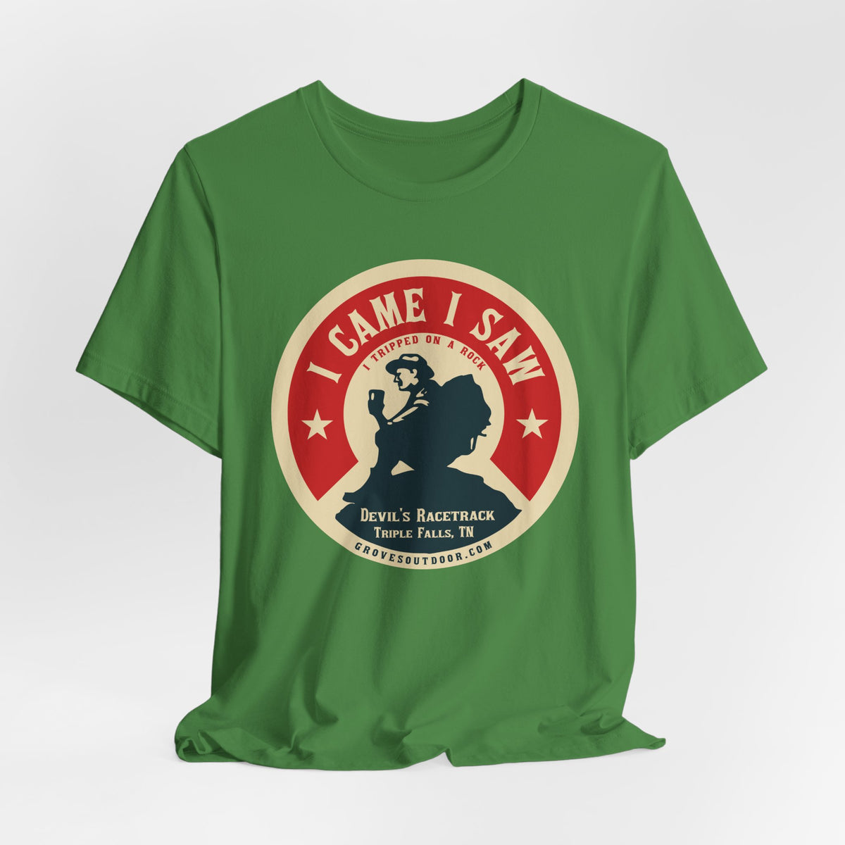 T‑Shirt — “I Came I Saw” Personalized Hiking Outdoor Tee