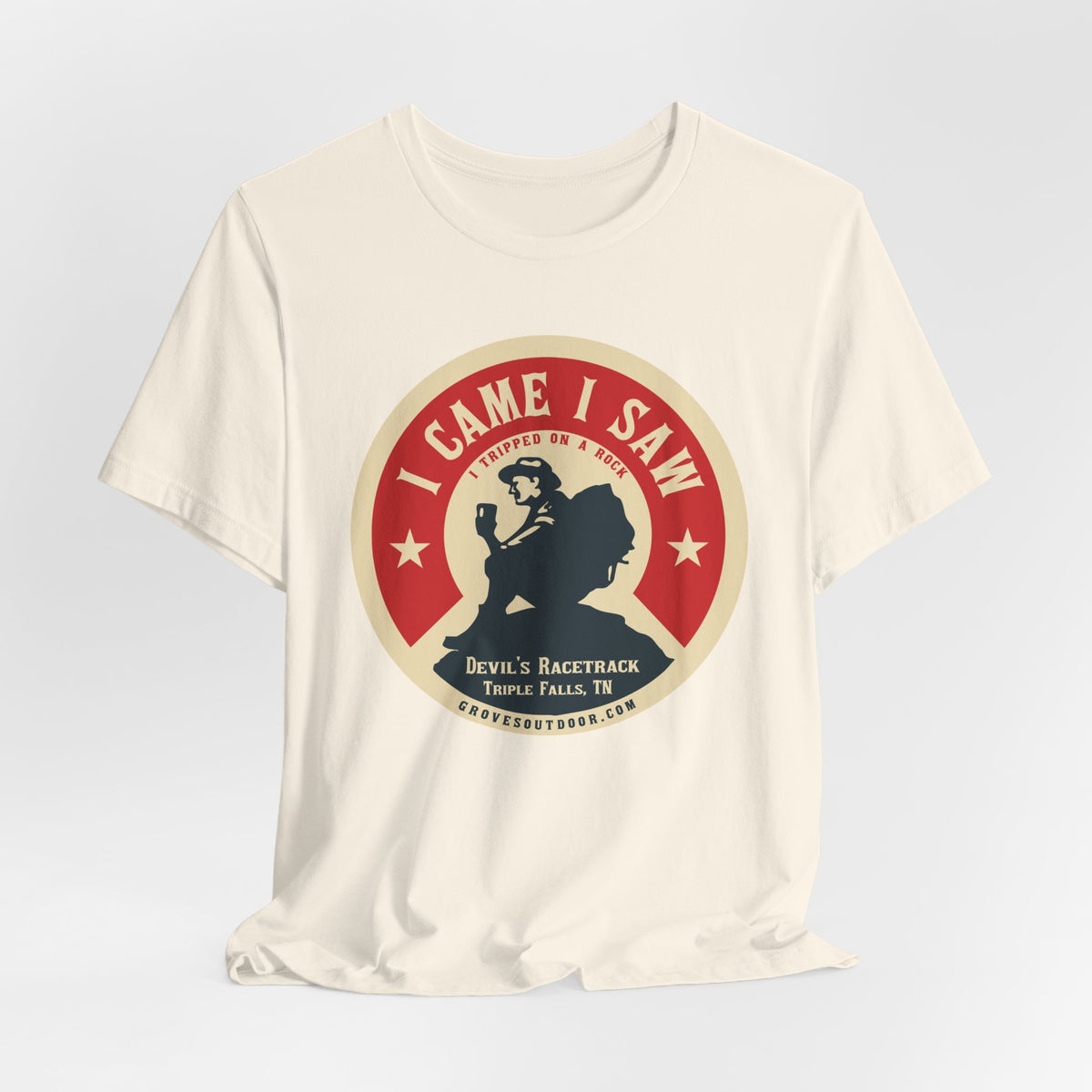 T‑Shirt — “I Came I Saw” Personalized Hiking Outdoor Tee