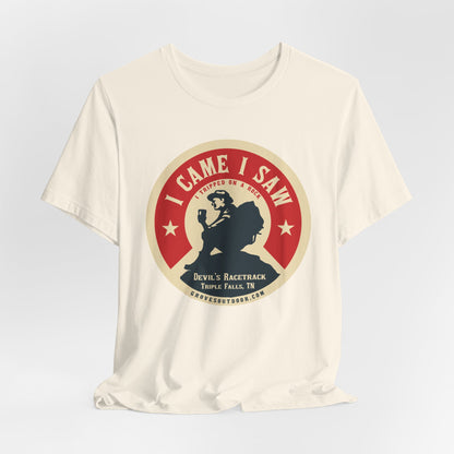 T‑Shirt — “I Came I Saw” Personalized Hiking Outdoor Tee