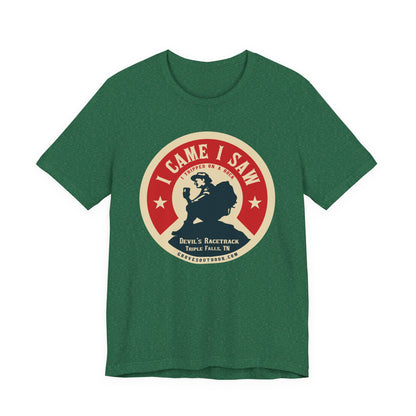 T‑Shirt — “I Came I Saw” Personalized Hiking Outdoor Tee