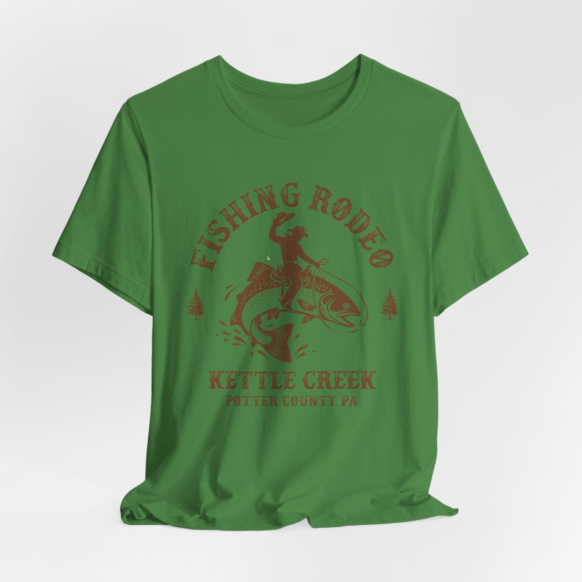 T‑Shirt — “Fishing Rodeo" Personalized Angler Tee