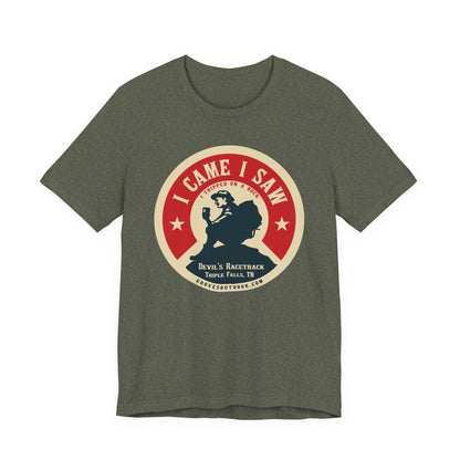 T‑Shirt — “I Came I Saw” Personalized Hiking Outdoor Tee