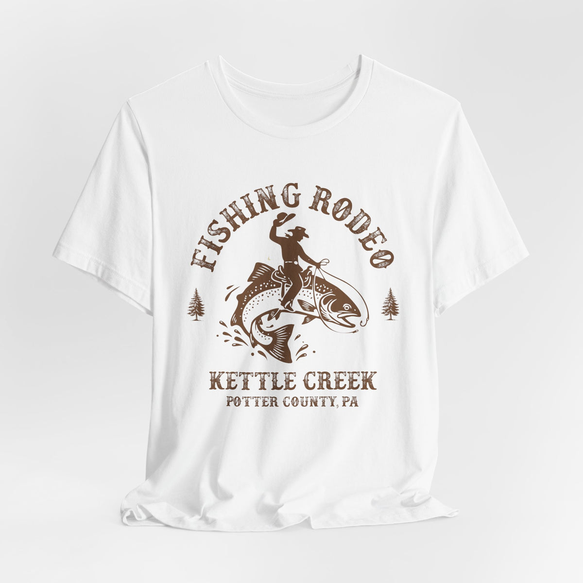 T‑Shirt — “Fishing Rodeo" Personalized Angler Tee