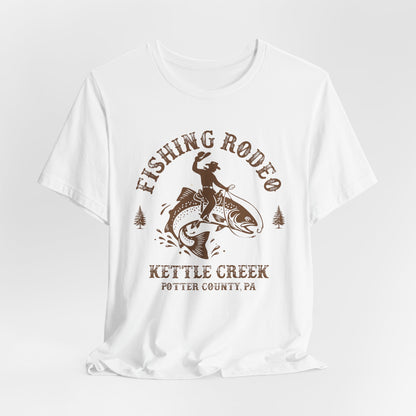 T‑Shirt — “Fishing Rodeo" Personalized Angler Tee