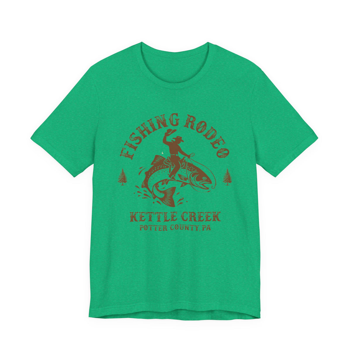 T‑Shirt — “Fishing Rodeo" Personalized Angler Tee