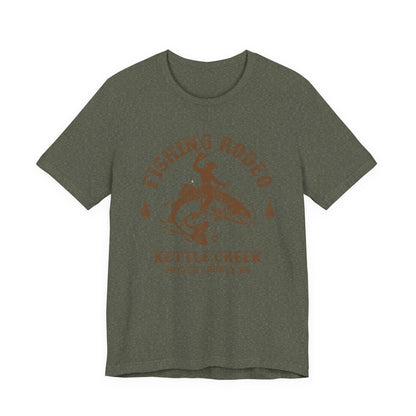 T‑Shirt — “Fishing Rodeo" Personalized Angler Tee