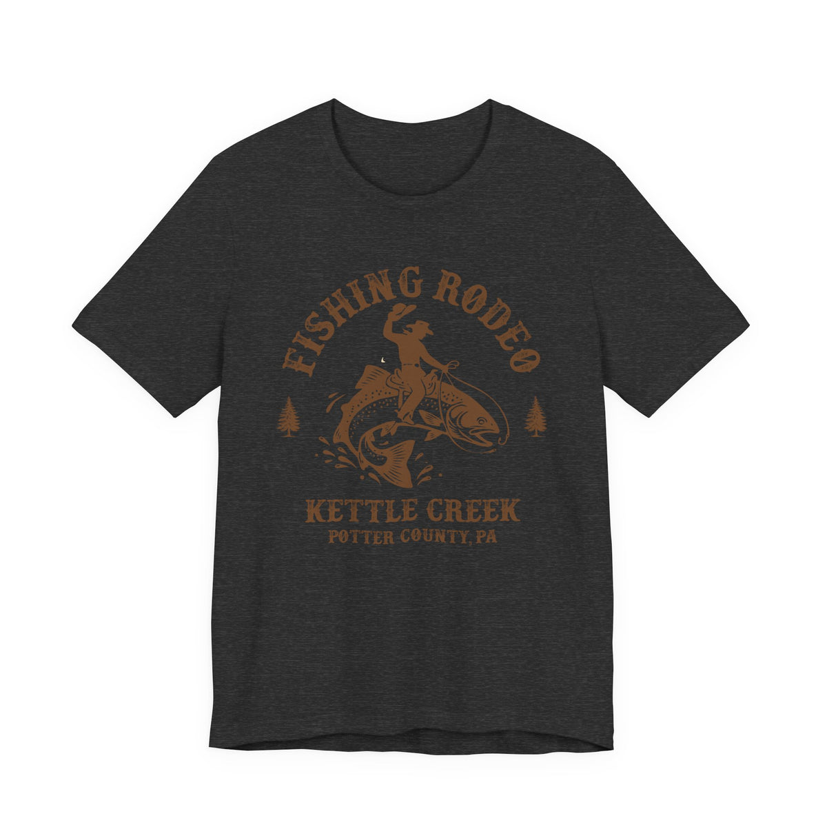 T‑Shirt — “Fishing Rodeo" Personalized Angler Tee