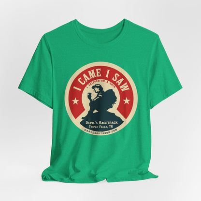 T‑Shirt — “I Came I Saw” Personalized Hiking Outdoor Tee