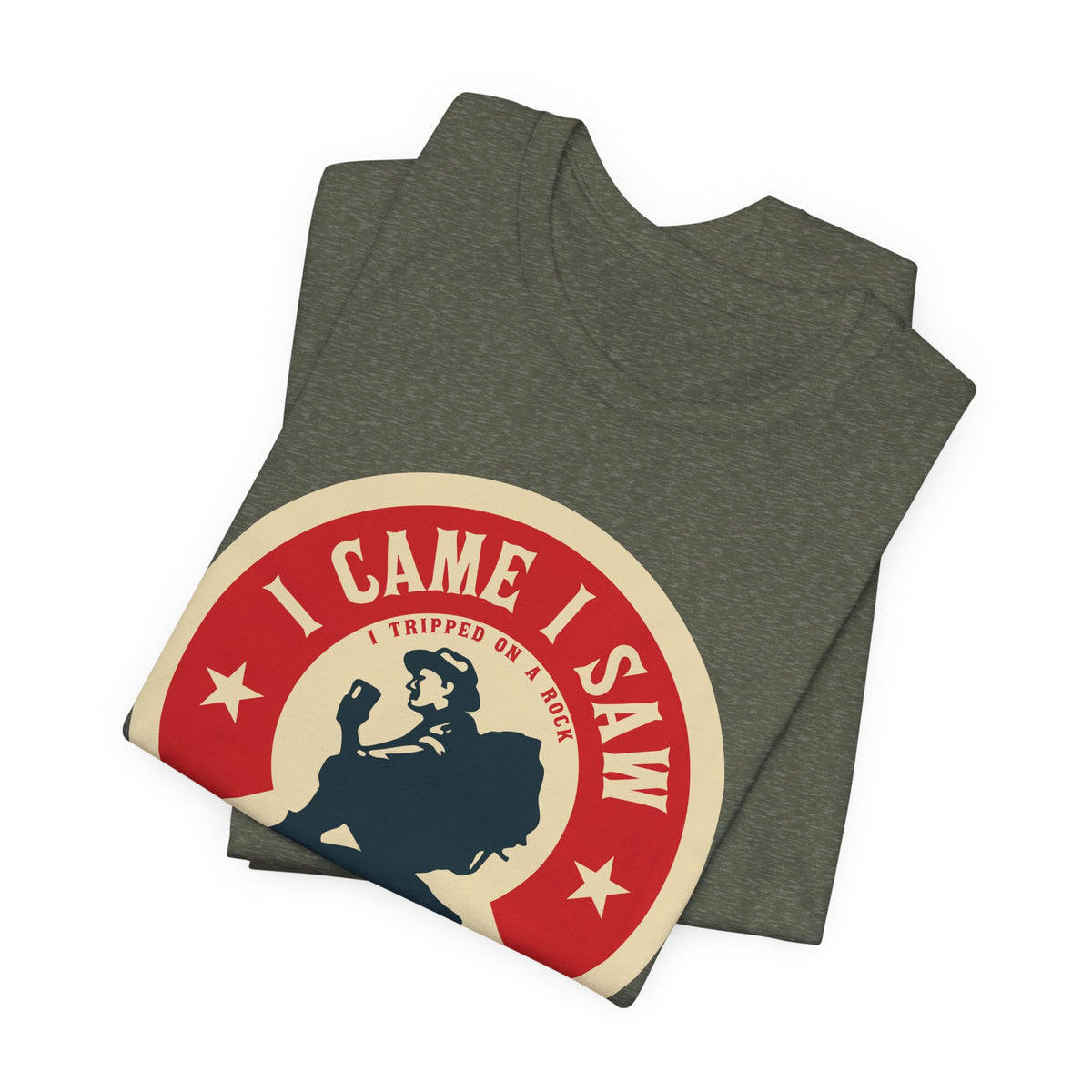 T‑Shirt — “I Came I Saw” Personalized Hiking Outdoor Tee