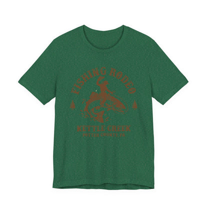 T‑Shirt — “Fishing Rodeo" Personalized Angler Tee
