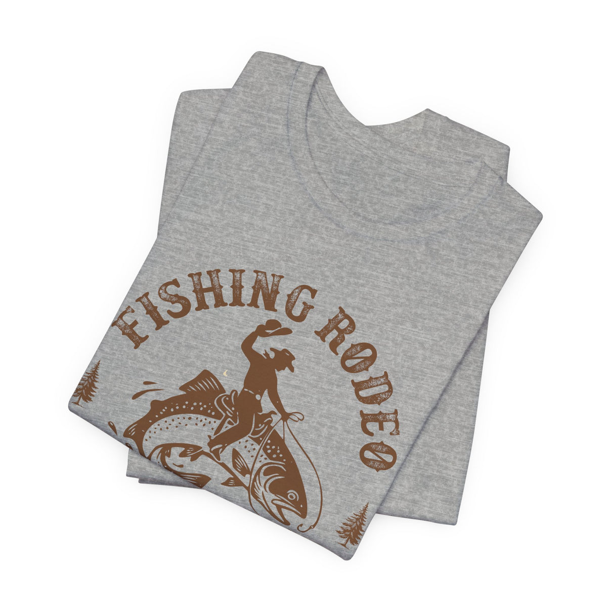 T‑Shirt — “Fishing Rodeo" Personalized Angler Tee
