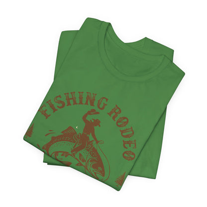 T‑Shirt — “Fishing Rodeo" Personalized Angler Tee