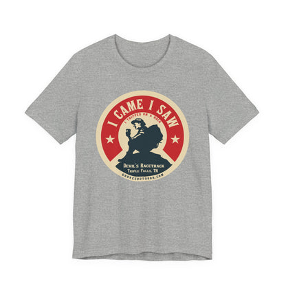T‑Shirt — “I Came I Saw” Personalized Hiking Outdoor Tee