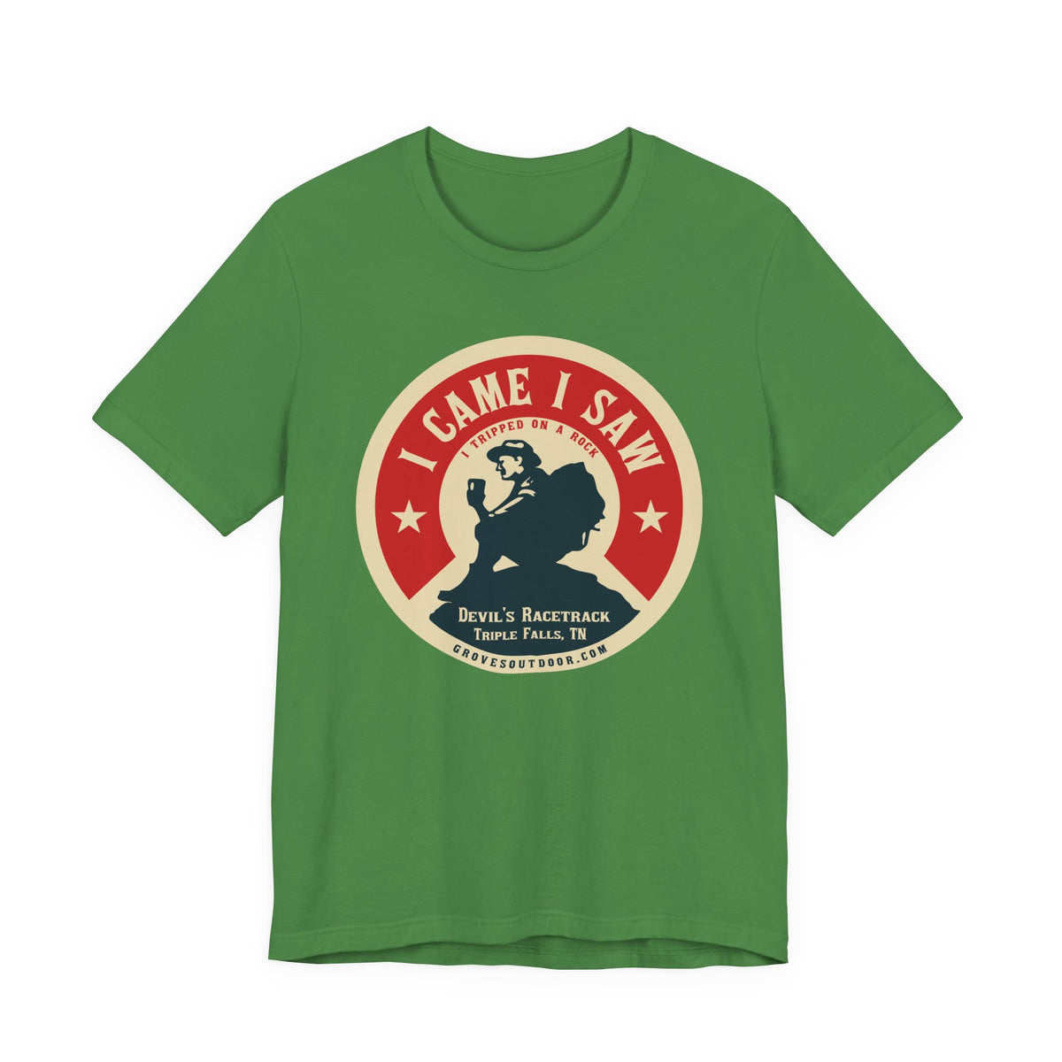T‑Shirt — “I Came I Saw” Personalized Hiking Outdoor Tee
