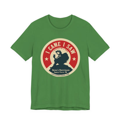 T‑Shirt — “I Came I Saw” Personalized Hiking Outdoor Tee