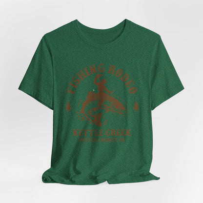 T‑Shirt — “Fishing Rodeo" Personalized Angler Tee