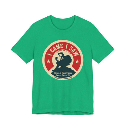 T‑Shirt — “I Came I Saw” Personalized Hiking Outdoor Tee