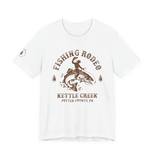 Personalized T‑Shirt — “Fishing Rodeo" Personalized Angler Tee