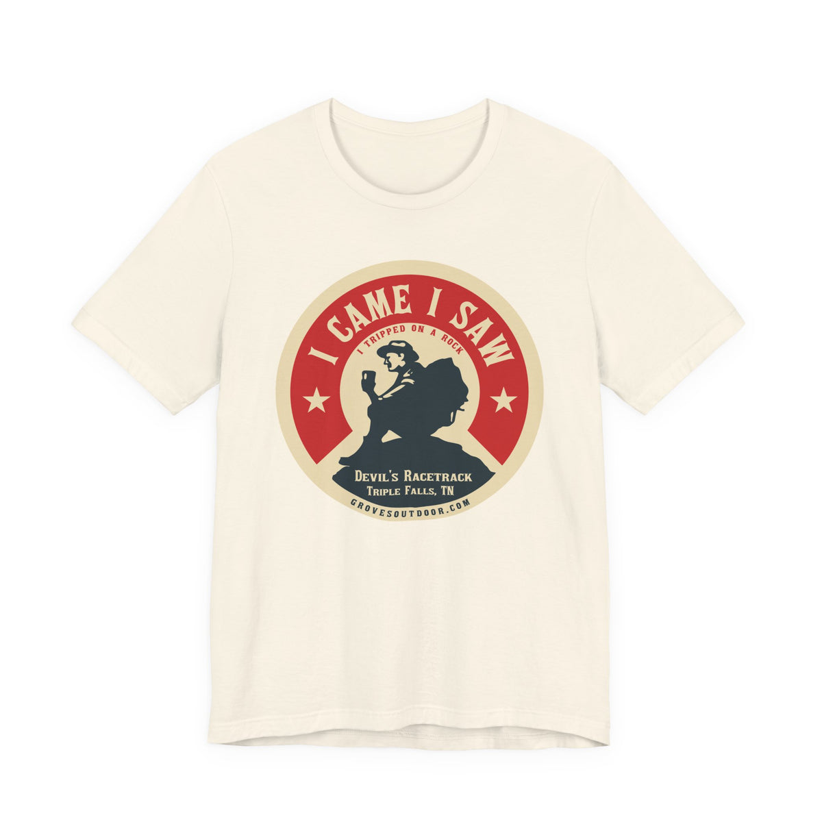 T‑Shirt — “I Came I Saw” Personalized Hiking Outdoor Tee