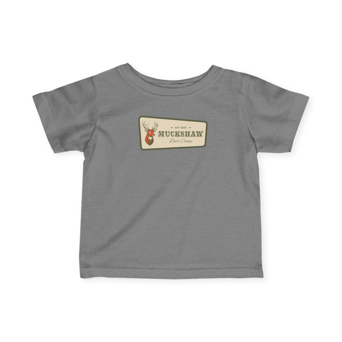 NEW! Kids Muckshaw Deer Camp Retro Tee | Unisex Hunting Shirt, Outdoor Apparel, Gift for Hunters, Rustic Camp Tee, Casual Wear
