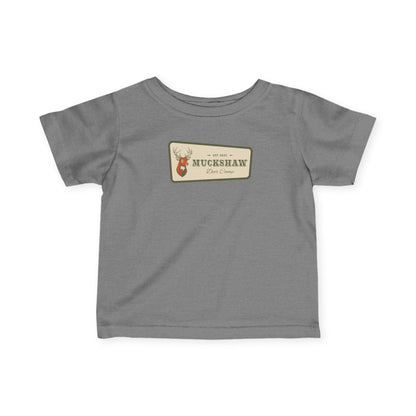 NEW! Kids Muckshaw Deer Camp Retro Tee | Unisex Hunting Shirt, Outdoor Apparel, Gift for Hunters, Rustic Camp Tee, Casual Wear