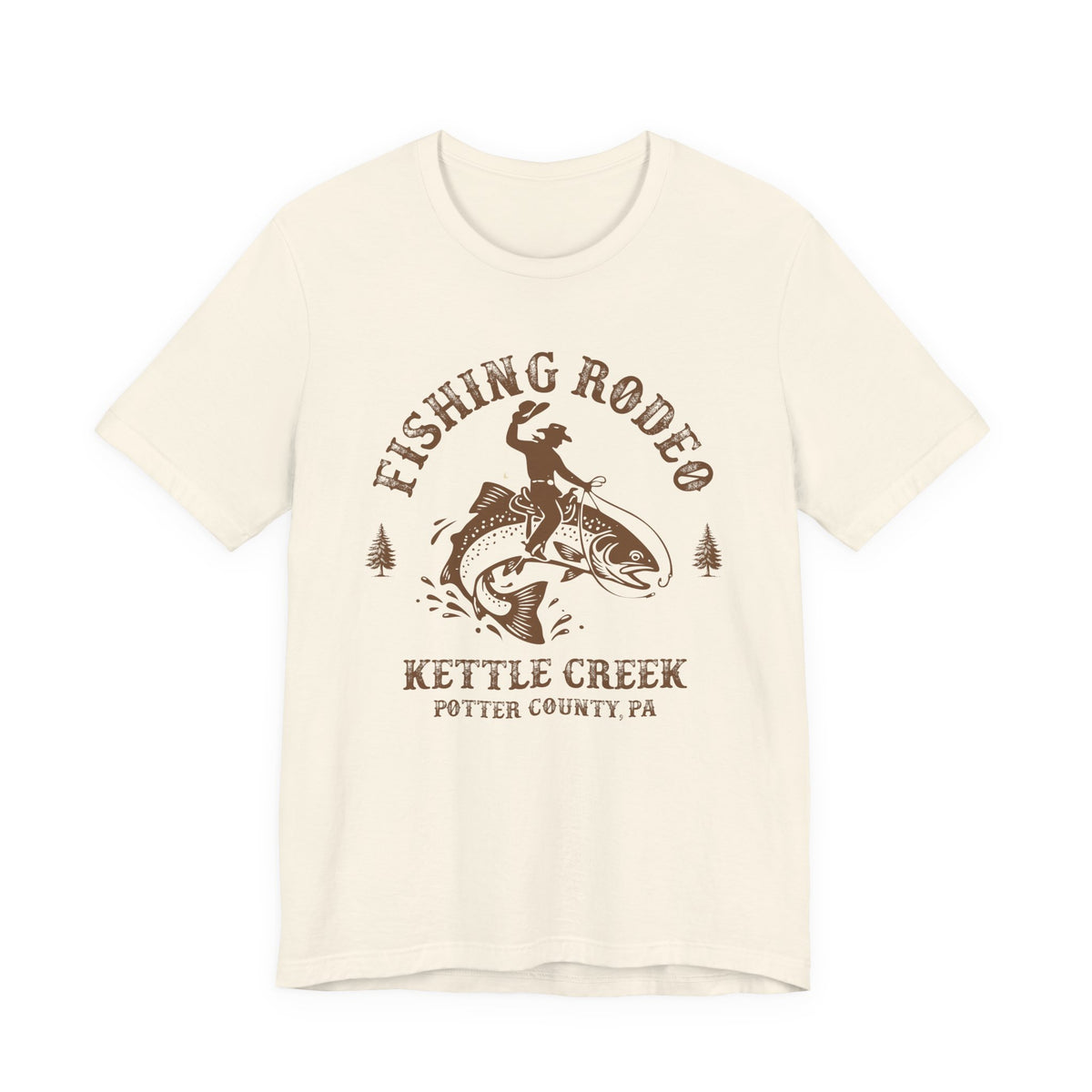 T‑Shirt — “Fishing Rodeo" Personalized Angler Tee