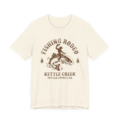 T‑Shirt — “Fishing Rodeo" Personalized Angler Tee