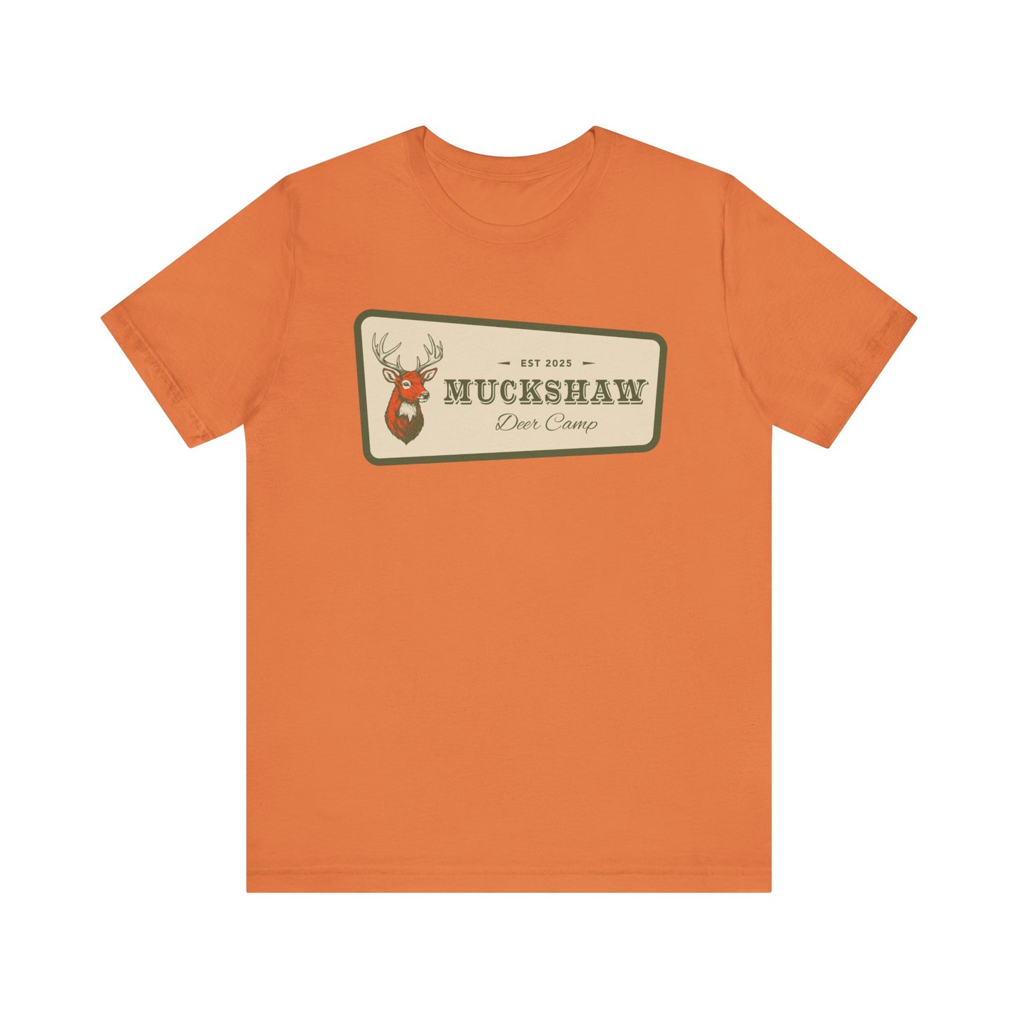 NEW! Muckshaw Deer Camp Retro Tee | Unisex Hunting Shirt, Outdoor Apparel, Gift for Hunters, Rustic Camp Tee, Casual Wear