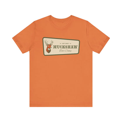 NEW! Muckshaw Deer Camp Retro Tee | Unisex Hunting Shirt, Outdoor Apparel, Gift for Hunters, Rustic Camp Tee, Casual Wear