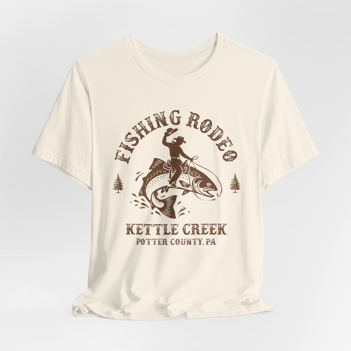 T‑Shirt — “Fishing Rodeo" Personalized Angler Tee