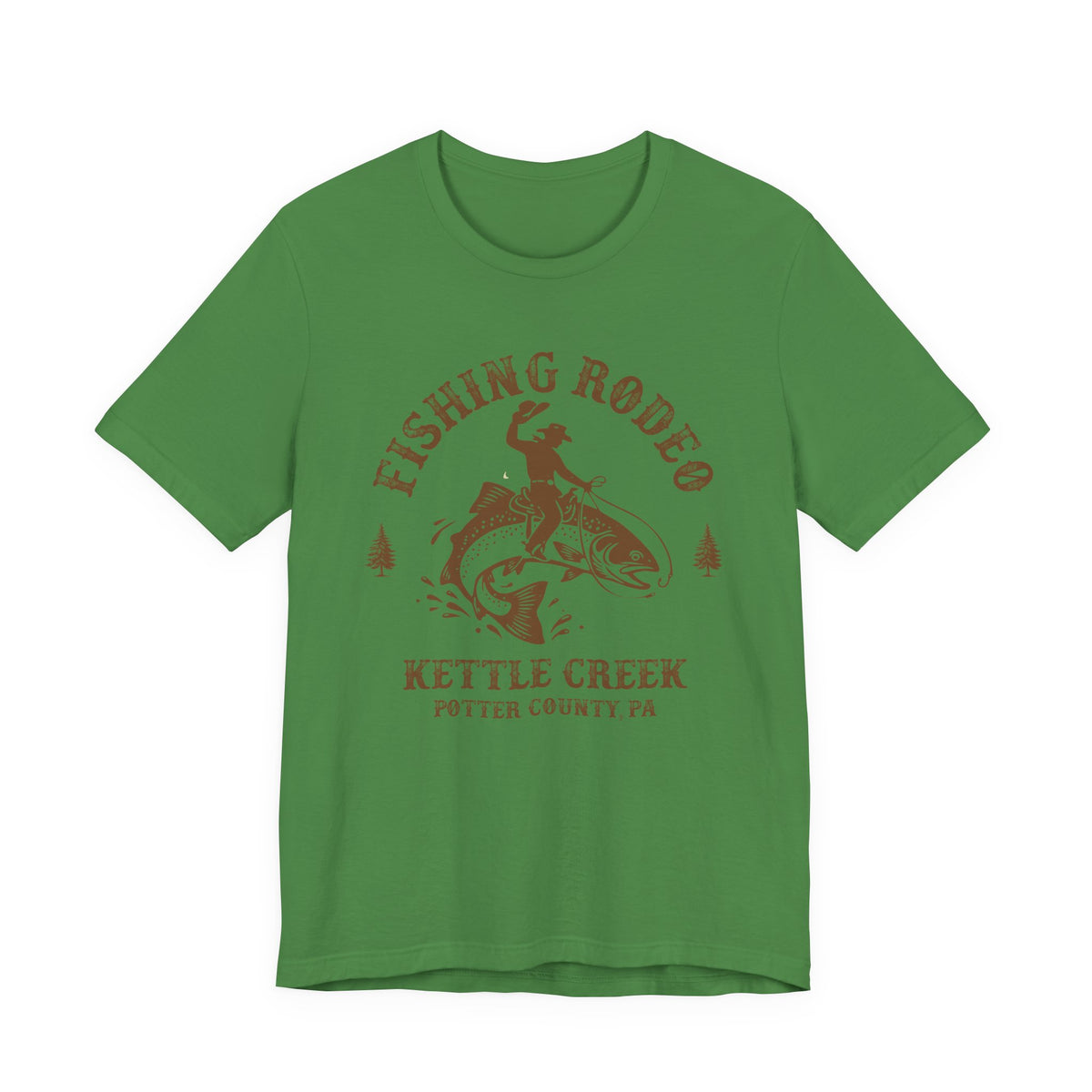T‑Shirt — “Fishing Rodeo" Personalized Angler Tee