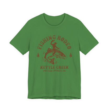 T‑Shirt — “Fishing Rodeo" Personalized Angler Tee