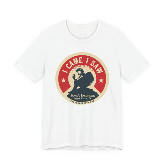 Personalized T‑Shirt — “I Came I Saw” Personalized Hiking Outdoor Tee