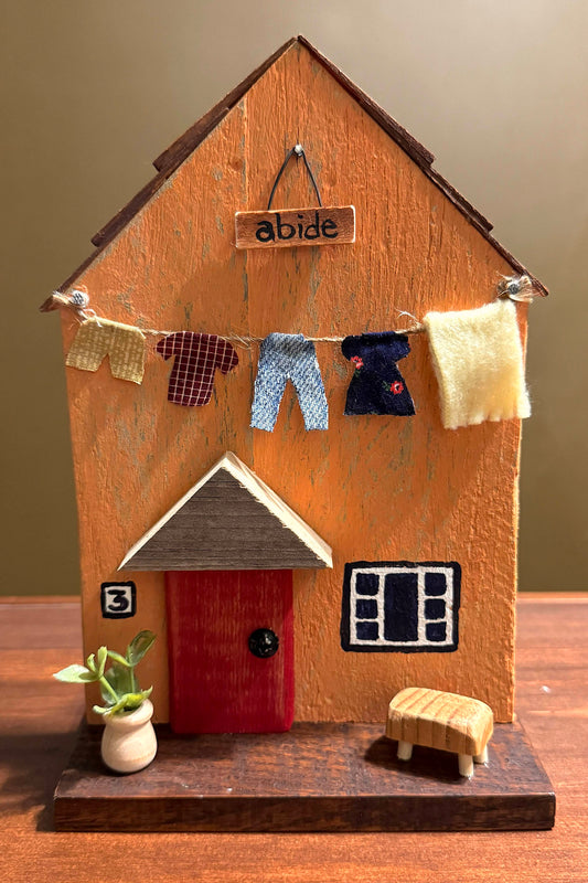 Psalm 91: Orange Handcrafted Tiny Home