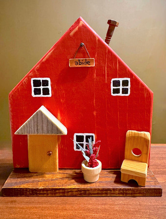 Psalm 91: Big Red Handcrafted Tiny Home